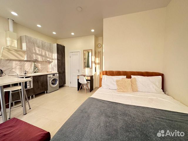 

Квартира-студия, 27 м², 2 кровати