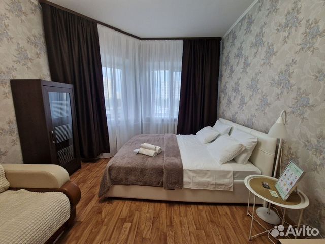 

1-к. квартира, 30 м², 2 кровати