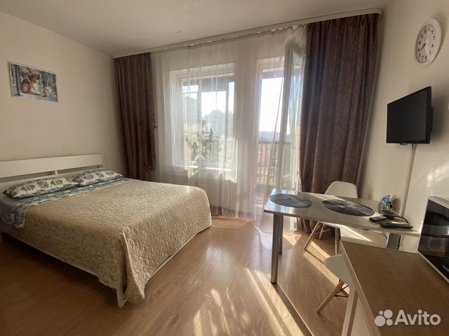 

Квартира-студия, 25 м², 2 кровати