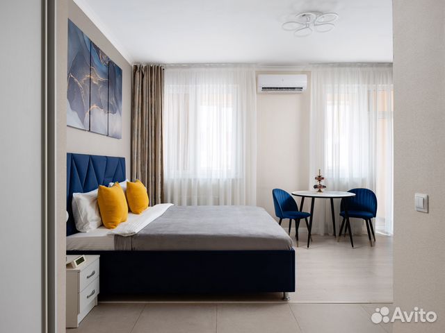 

Квартира-студия, 32 м², 2 кровати