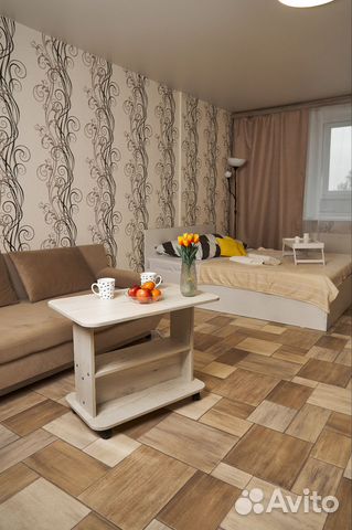 

Квартира-студия, 40 м², 2 кровати
