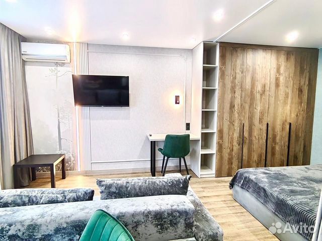 

Квартира-студия, 31 м², 2 кровати