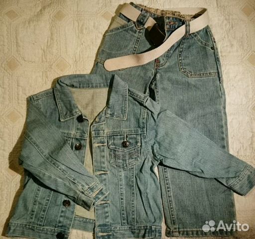 Джинсовый костюм mothercare Джинсовый костюм mothercare