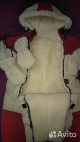 Конверт-комбинезон (трансформер) теплый, 7-18 мес Конверт-комбинезон (трансформер) теплый, 7-18 мес