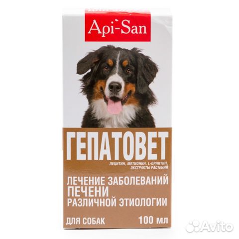 Гепатовет для собак,фл. 50 мл и 100 мл(для печени) купить на Зозу.ру - фотография № 2