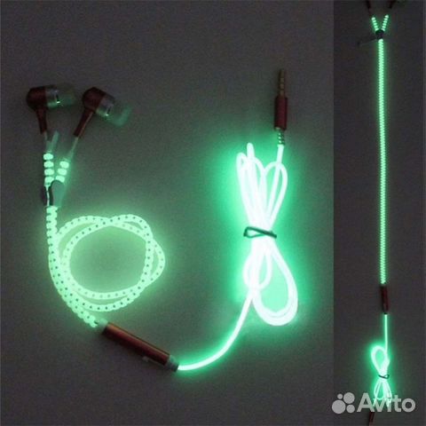 Светящиеся наушники