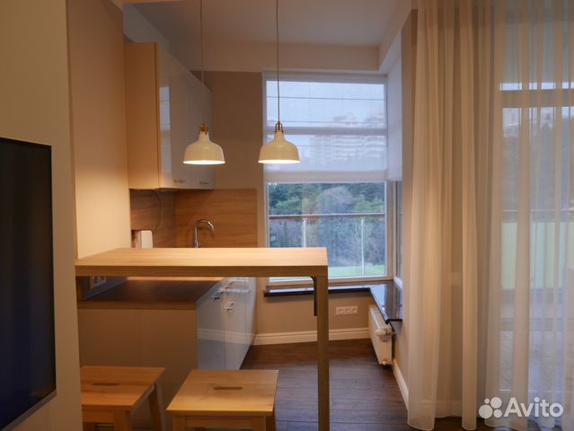 

Квартира-студия, 35 м², 1 кровать