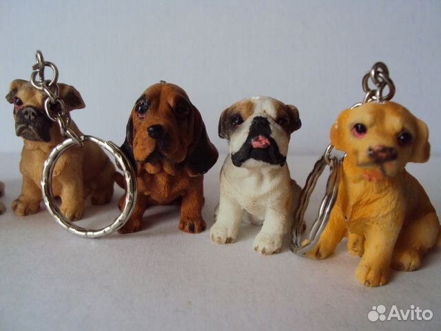 Коллекция собак маленьких (брелки) 6шт Коллекция собак маленьких (брелки) 6шт