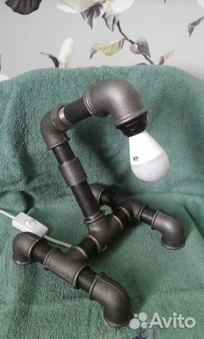 Настольная лампа в стиле Лофт