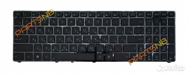 Клавиатура asus K52 с рамкой Клавиатура asus K52 с рамкой