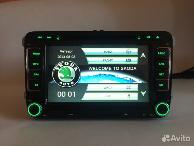 Skoda rapid подключение видеорегистратора