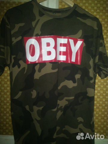 Obey футболка камуфляж Obey футболка камуфляж