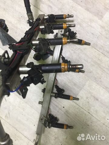 Для BMW для мотора N62 топливные форсунки Для BMW для мотора N62 топливные форсунки