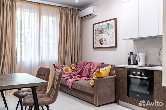 

1-к. квартира, 42 м², 2 кровати