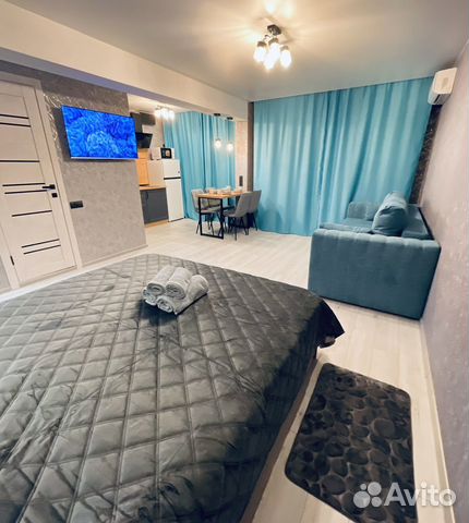 

1-к. квартира, 32 м², 2 кровати