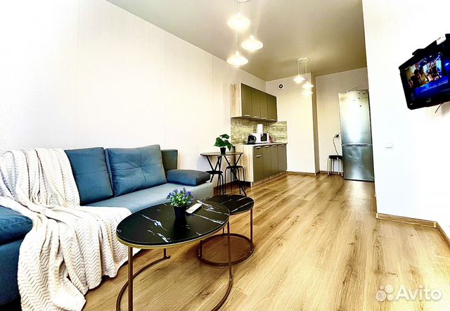 

1-к. квартира, 45 м², 2 кровати