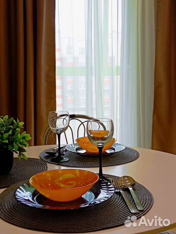 

1-к. квартира, 38 м², 2 кровати