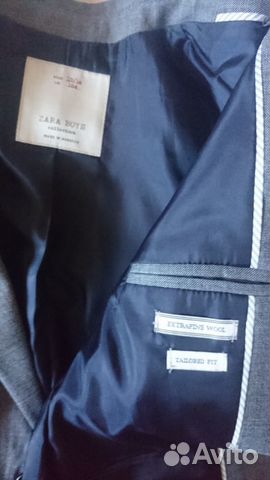 Пиджак школьный Zara р.164 новый