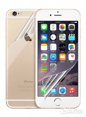 Плёнки на обе стороны для iPhone 6/6s