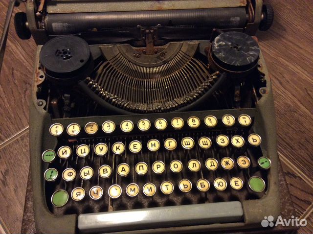 Печатная машинка СССР Москва Optex Печатная машинка СССР Москва Optex