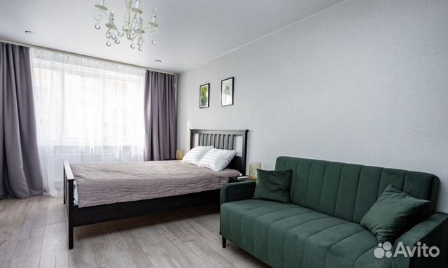 

1-к. квартира, 38,7 м², 2 кровати
