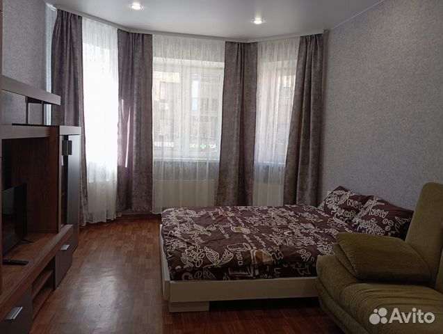 

1-к. квартира, 40 м², 2 кровати