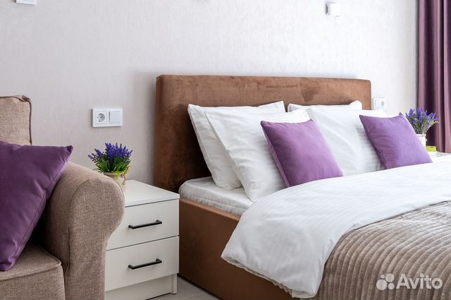 

Квартира-студия, 28 м², 2 кровати