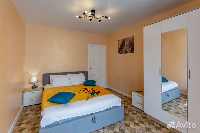 

1-к. квартира, 60 м², 3 кровати