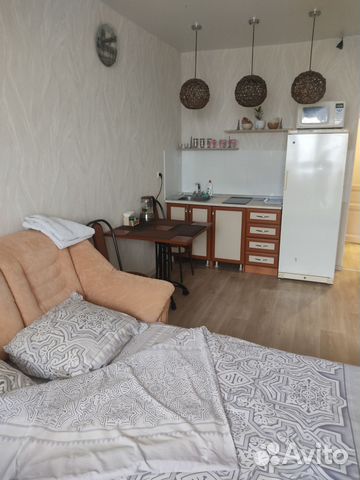 

Квартира-студия, 25 м², 2 кровати