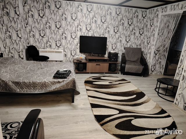 

1-к. квартира, 38 м², 1 кровать
