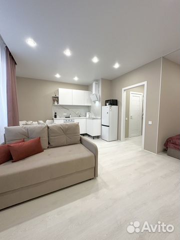 

Квартира-студия, 35 м², 2 кровати