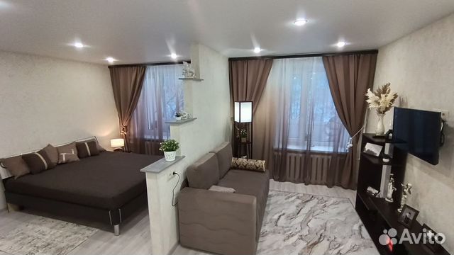 

1-к. квартира, 35 м², 2 кровати