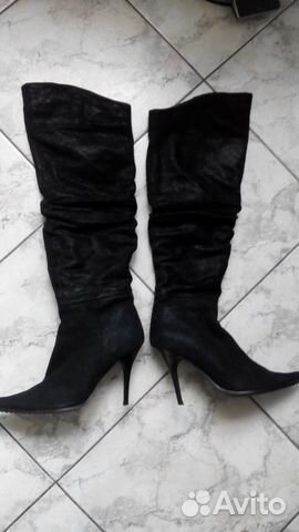 Сапоги замшевые Сапоги замшевые