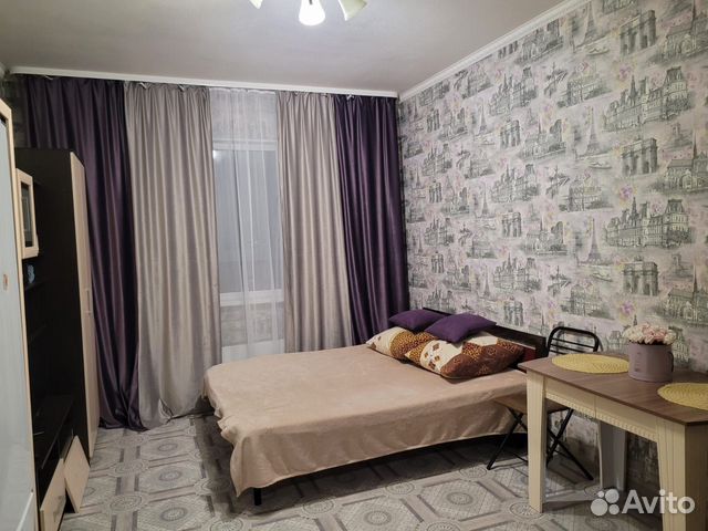 

Квартира-студия, 33 м², 3 кровати
