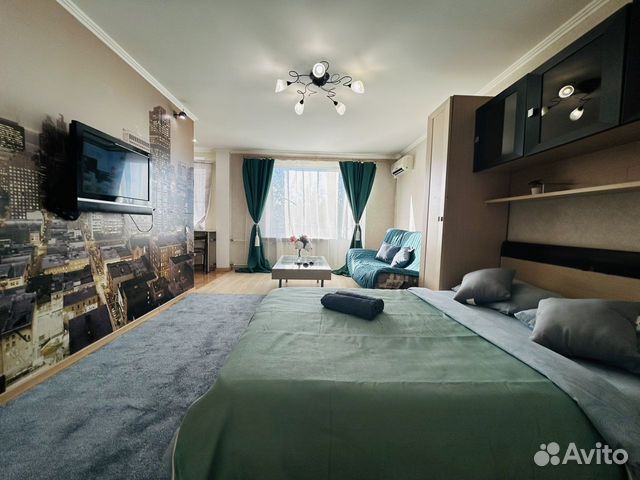 

Квартира-студия, 40 м², 2 кровати