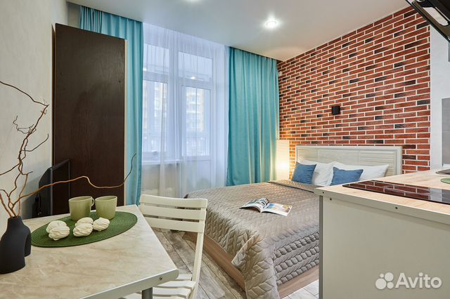 

Квартира-студия, 18 м², 1 кровать