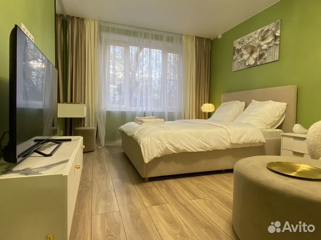 

2-к. квартира, 44 м², 2 кровати