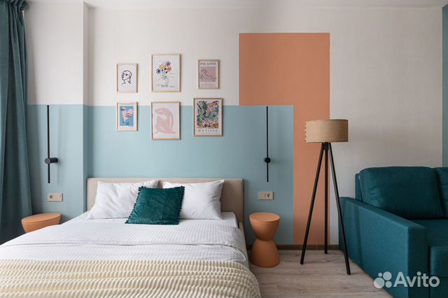 

1-к. квартира, 49 м², 2 кровати
