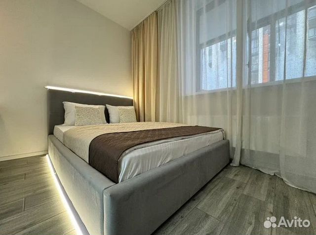 

Квартира-студия, 39 м², 2 кровати