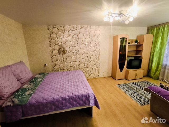 

1-к. квартира, 38 м², 2 кровати