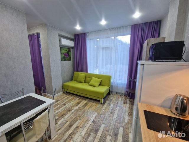 

Квартира-студия, 25 м², 2 кровати