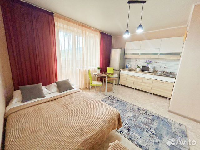 

Квартира-студия, 26 м², 2 кровати