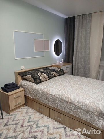 

1-к. квартира, 40 м², 2 кровати