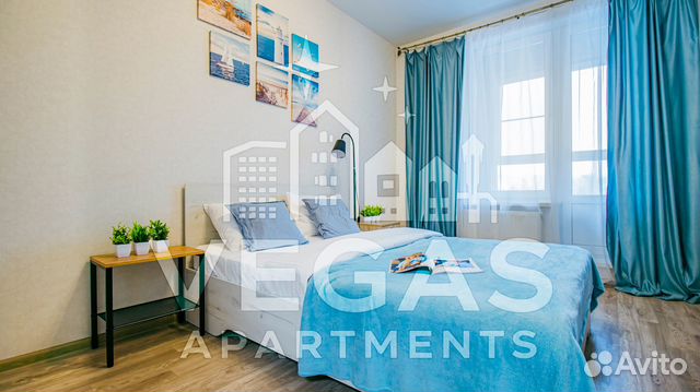 

1-к. квартира, 40 м², 3 кровати