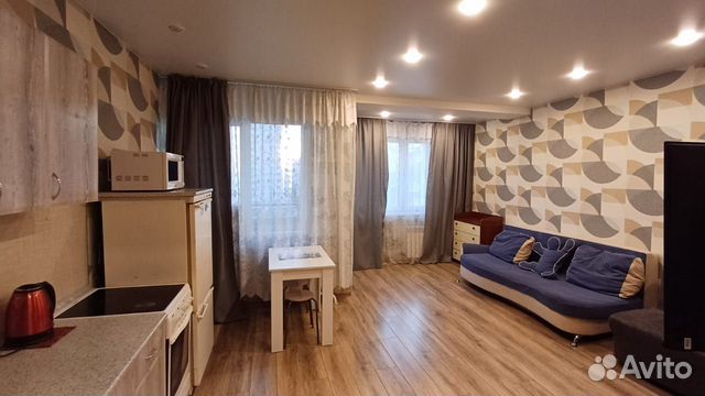 

Квартира-студия, 33 м², 2 кровати