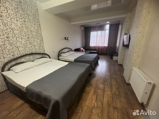 

Квартира-студия, 45 м², 3 кровати