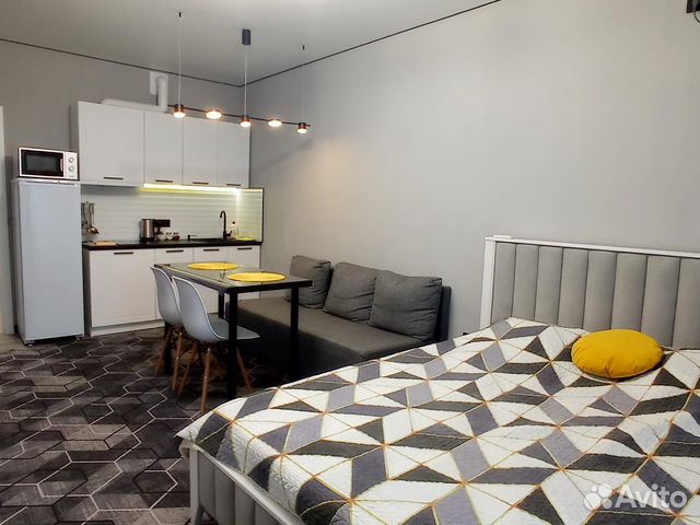 

Квартира-студия, 33 м², 2 кровати