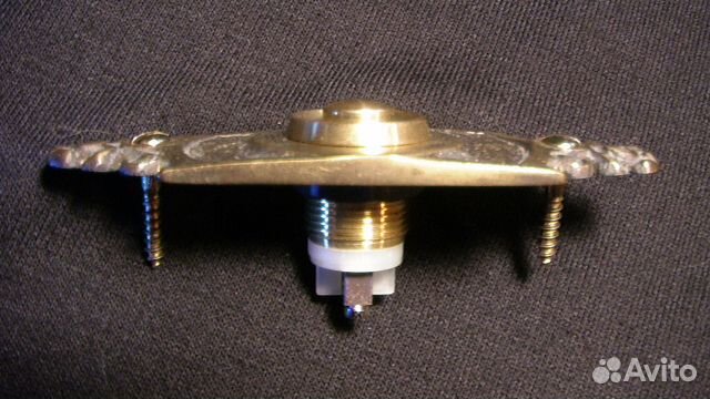 Кнопка звонка из меди