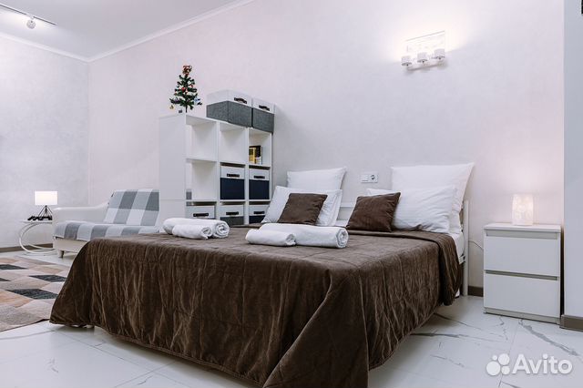 

1-к. квартира, 46 м², 3 кровати