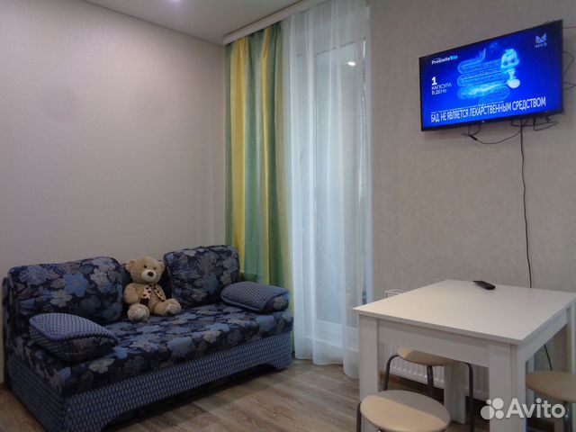 

Квартира-студия, 26 м², 2 кровати